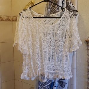 Lace Overshirt